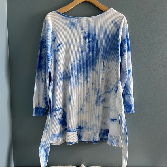 Zaful Ruffle Hem Tie Dye Dress - Picture 7 of 11